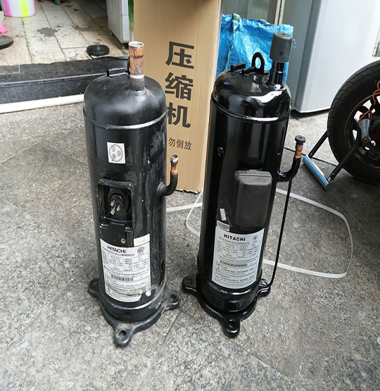 中江中央空调压缩机的更换维修